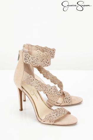 Jessica Simpson Cutout Heel Sandals